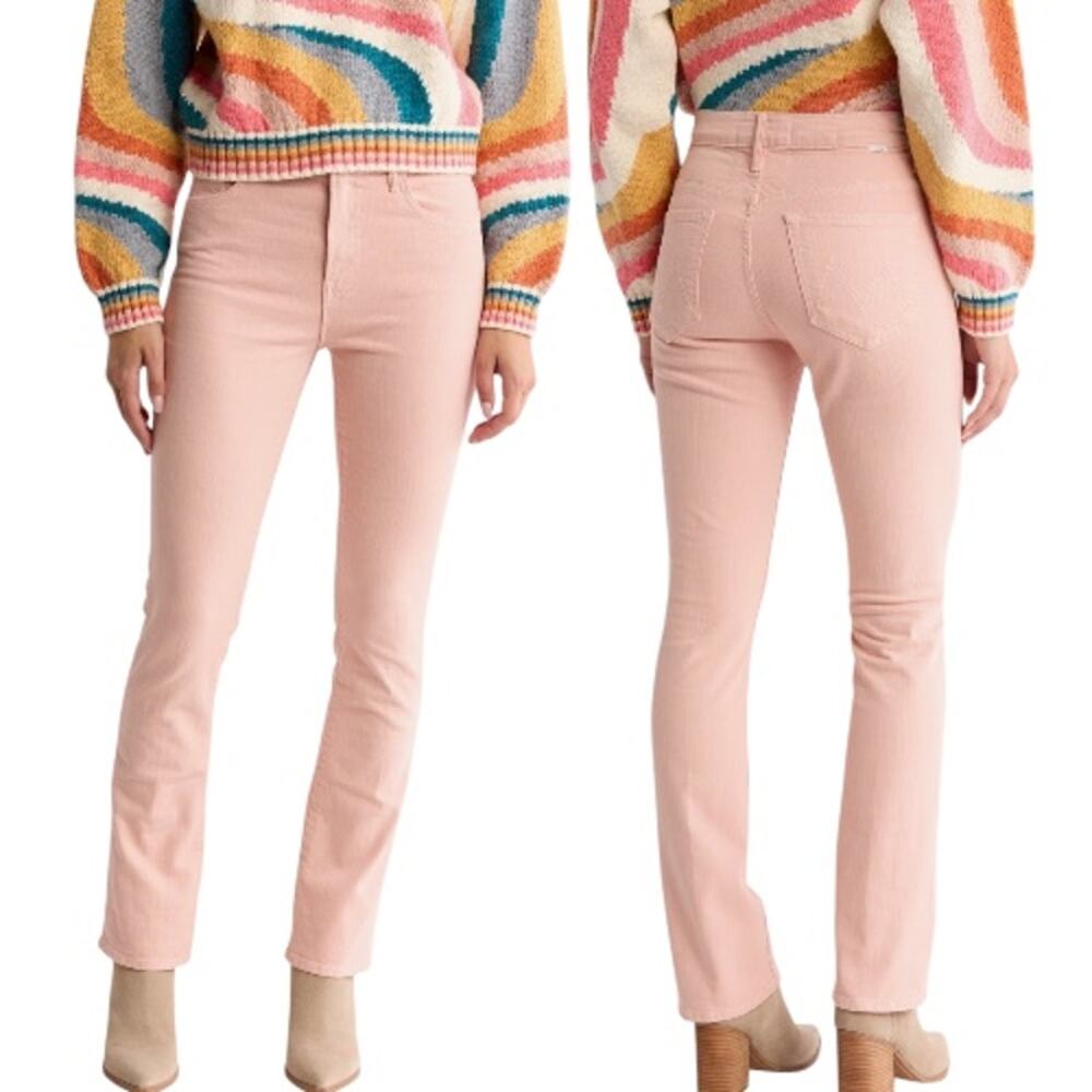 New Mother The Insider Hover Jeans The Devil May Care Pink Size 34